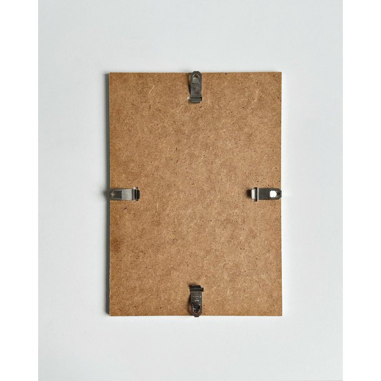 Mira Fujita, harlekinbillede i skifteramme