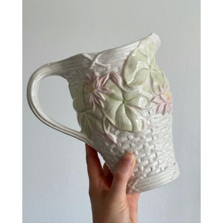 Fajancekande m kander, pastelfarvet, NB