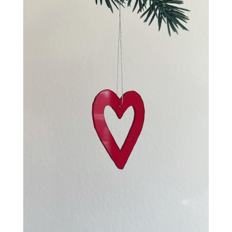 Acrylic heart, pr pc