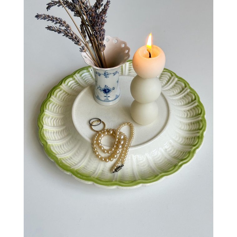 Underfad til terrin, fajance