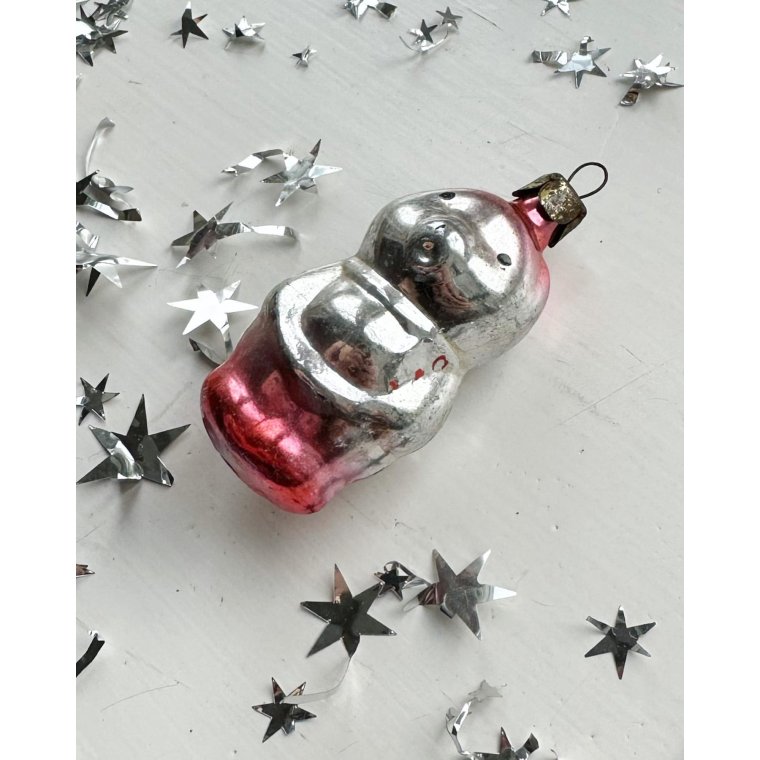 Vintage julekugle, syngende bjrn