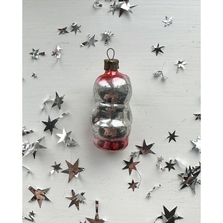 Vintage julekugle, syngende bjrn