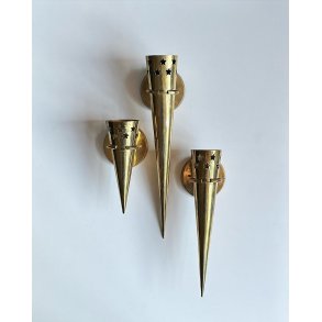 Brass spears for hanging, 3 sizes, price for all