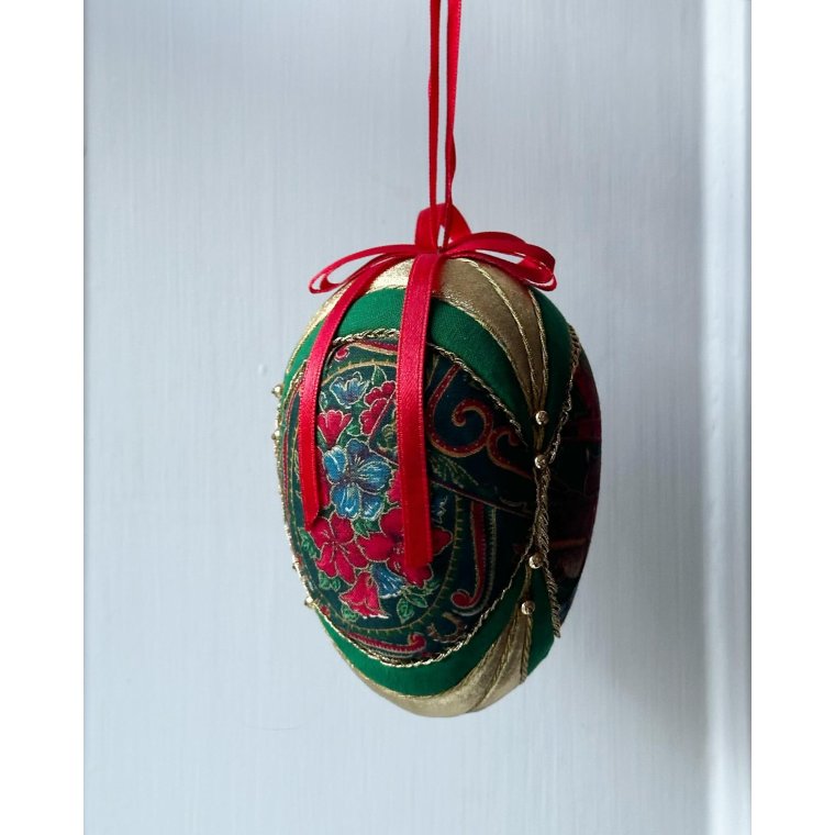 Retro patchwork decoration, polystyrene