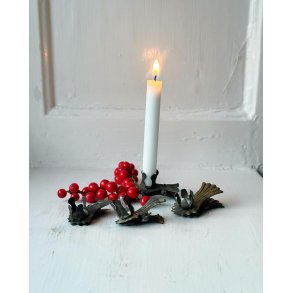 Mixed antique candle clamps for Christmas tree candles, set of 4
