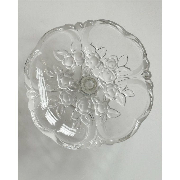 Waltherglas, glasopsats, krystal m blomster