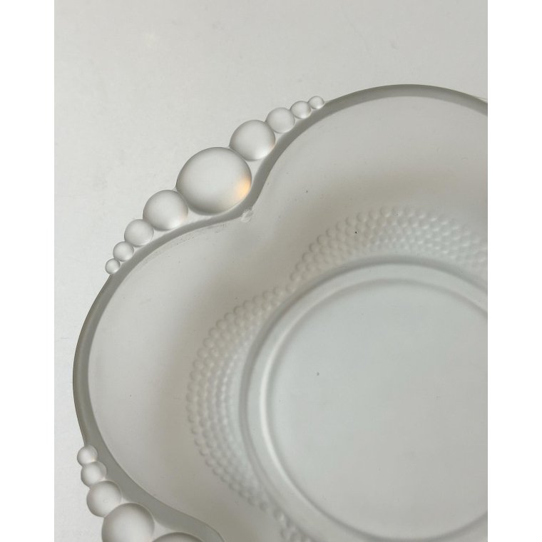 Asiet, matteret glas, NB