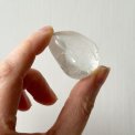 Rock crystal, drop shaped, 4 cm