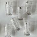 Highball krystalglas, Jugoslavien, 6 stk samlet