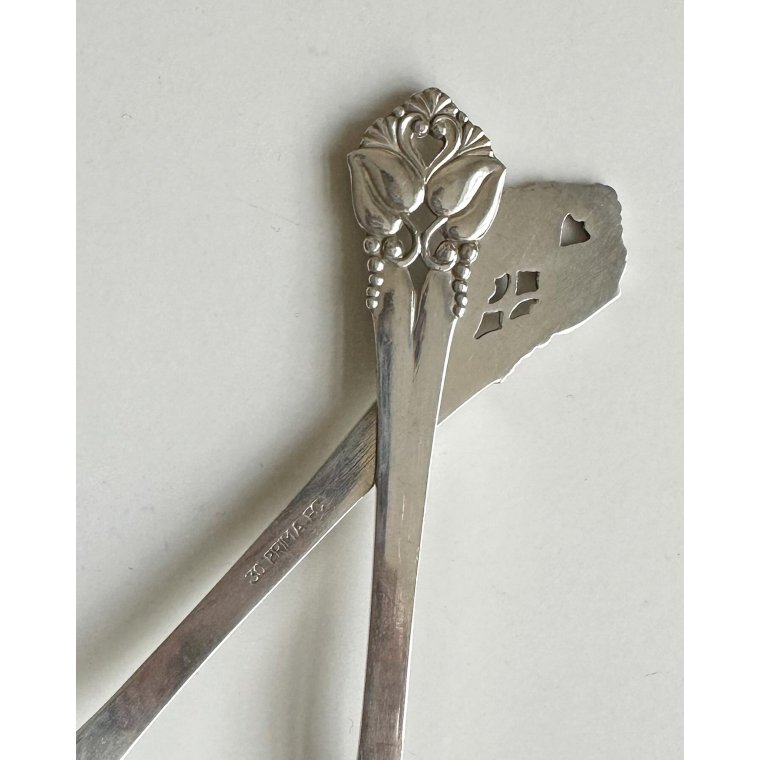 Tablespoons, silverplated, Grethe, set of 2