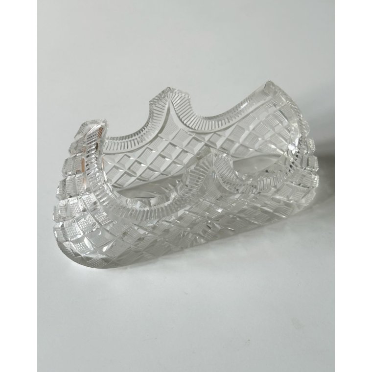 Jardinire, facetted crystal