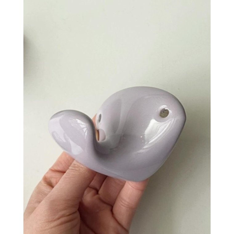 Faience hook, purple, pr pc