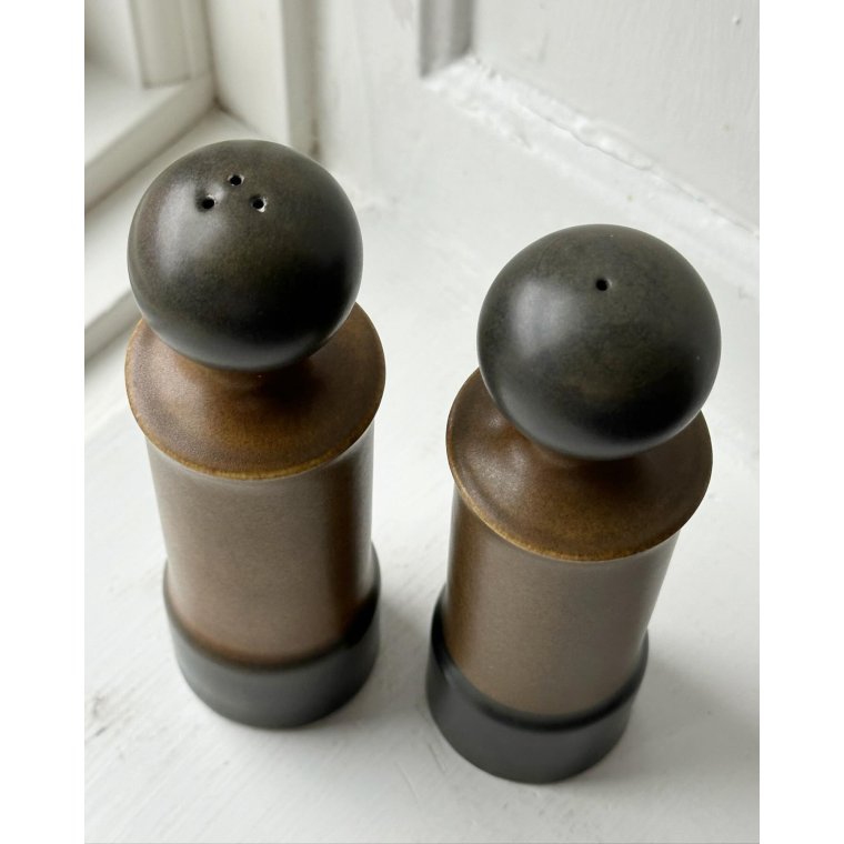 Salt og peber-st, keramik, cylinder
