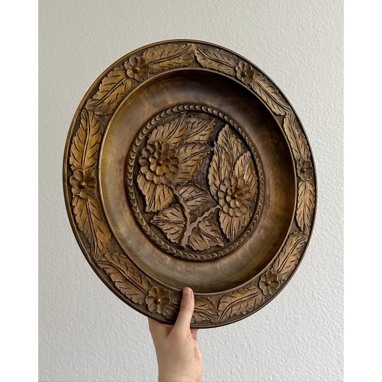 Trfad m udskringer, stort, NB