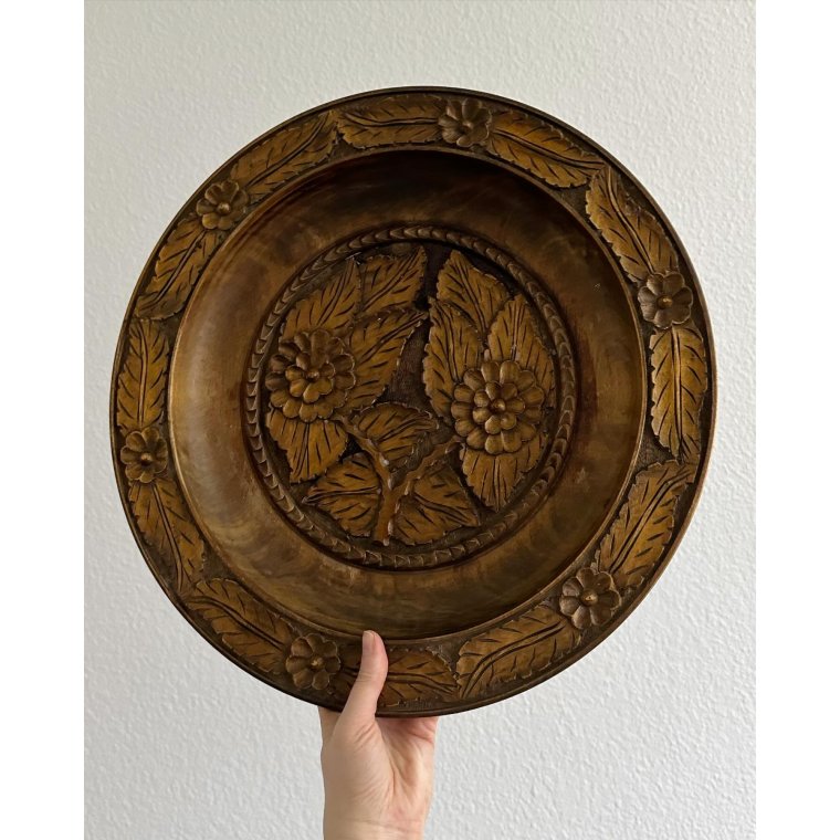 Trfad m udskringer, stort, NB