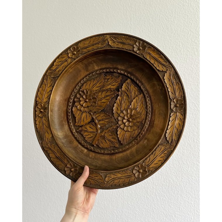 Trfad m udskringer, stort, NB