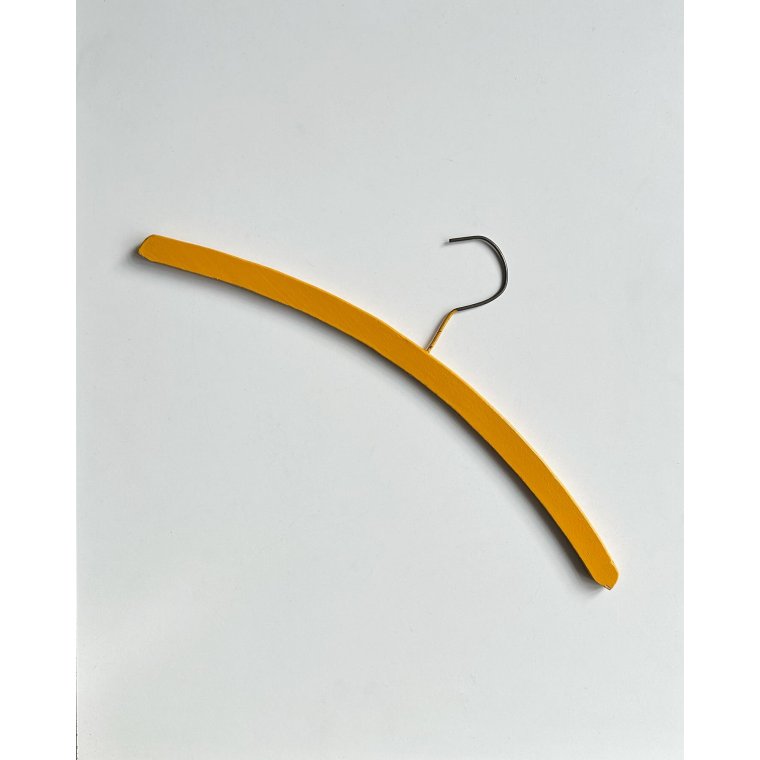 Vintage trbjle m deko, gul