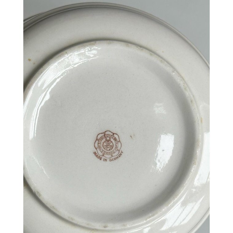 Torgau, faience, patinated serving bowl