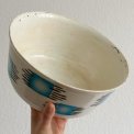 Torgau, faience, patinated serving bowl