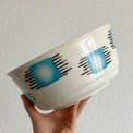 Torgau, faience, patinated serving bowl