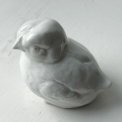 Bird, porcelain, chicken, white glaze