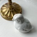 Bird, porcelain, chicken, white glaze