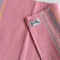 Placemat, pastel pink w stripes