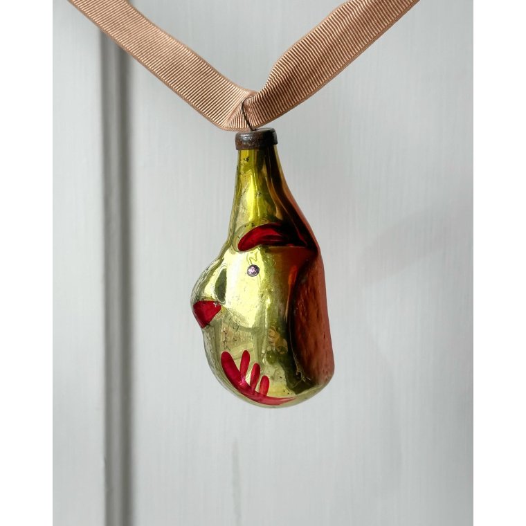 Glasophng, grafiske kyllinger, 2 stk samlet