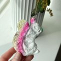 Soviet cardboard ornament, squirrel