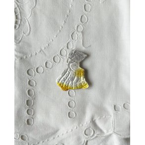 Soviet cardboard ornament, mouse