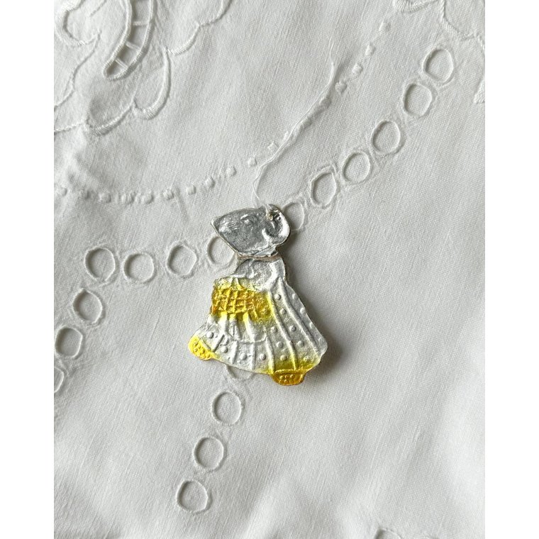 Soviet cardboard ornament, mouse