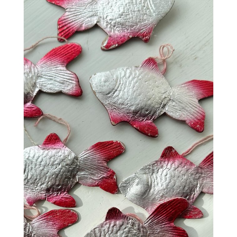 Sovjetisk pappynt, fisk, pr stk