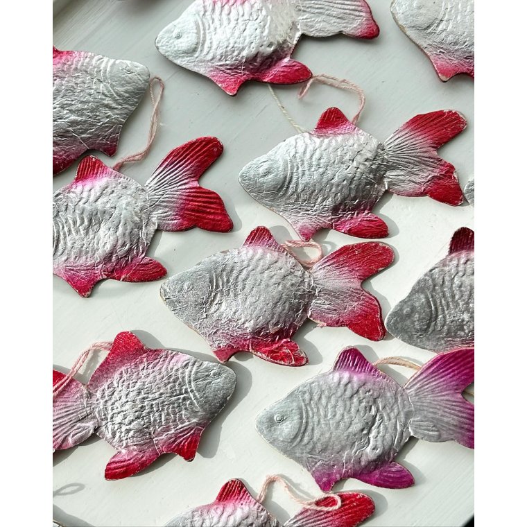 Sovjetisk pappynt, fisk, pr stk