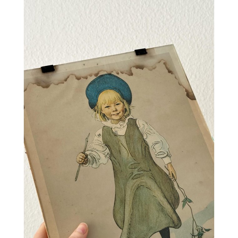 Carl Larsson (1853-1919), home made picture frame