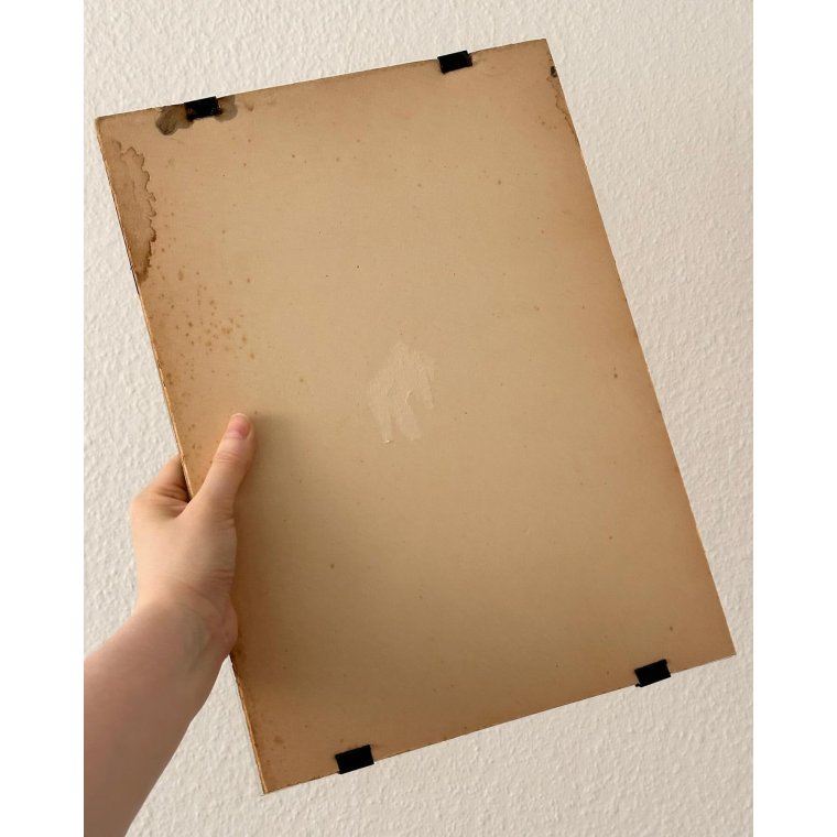 Carl Larsson (1853-1919), home made picture frame