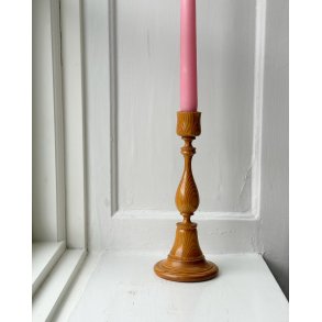 Wooden candle holder