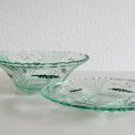 Bowl and platter w decoration, set, NB