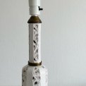 Heiberg table lamp w perforated pattern