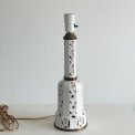 Heiberg table lamp w perforated pattern