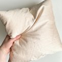 Pillow, cream