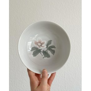 Yoghurt bowl, Grey Christmas Rose, Bing & Grndahl