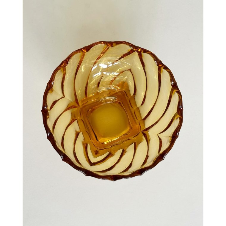 Ravfarvet glasskl p fod