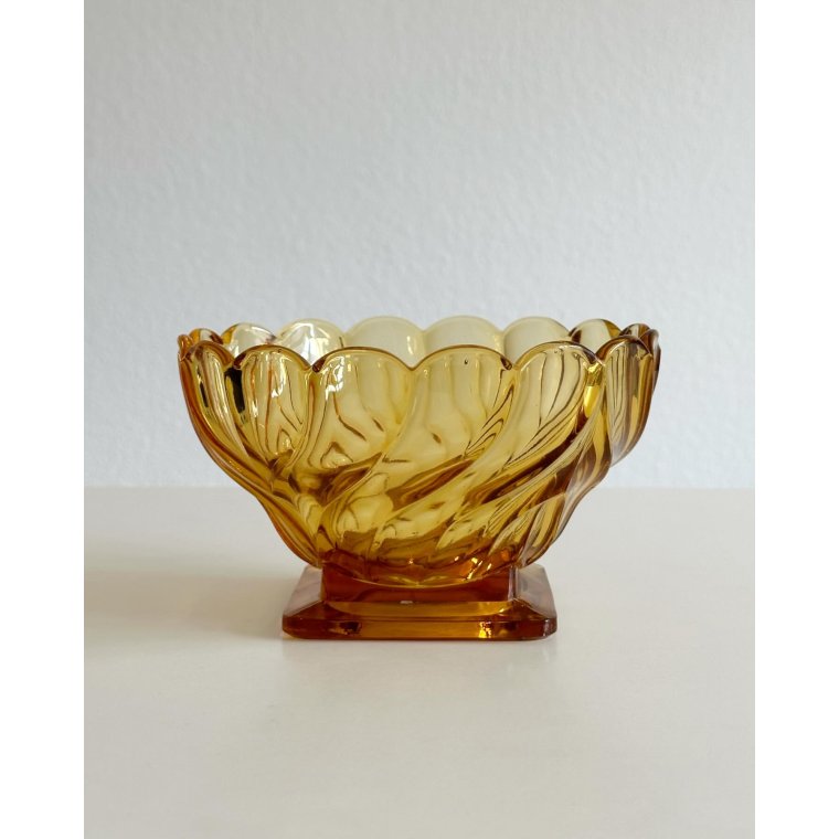 Ravfarvet glasskl p fod