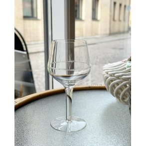 Wine glass w pattern, 12,5 cm, pr pc