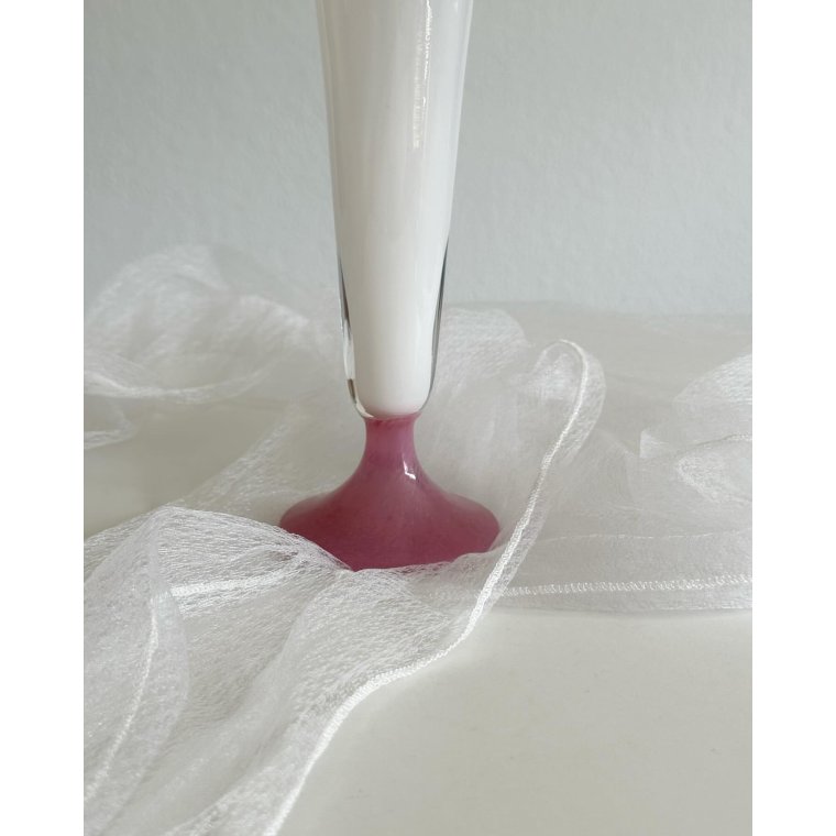 Vase of opaline glass, Monica Backstrm for Kosta, 