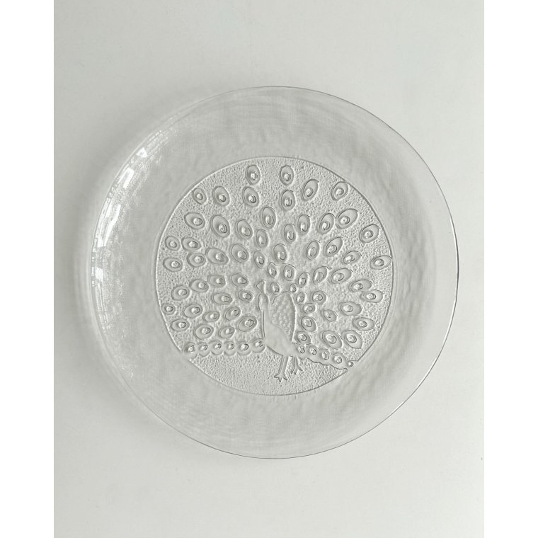 Pfuglefad, klart glas