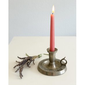 Candleholder, Norwegian pewter
