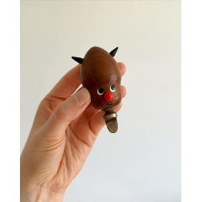 Retro bottle opener, teak