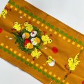 Retro easter table runner