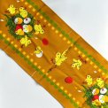 Retro easter table runner